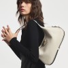 Women's crescent moon bag handbag