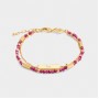 Waterproof Gold Birthstone Bracelet